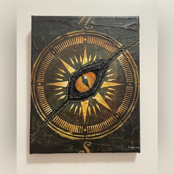 Other - 🇨🇦Dragon’s eye Art 8”x10”